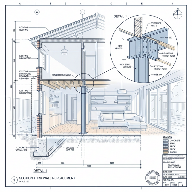 Hvad koster det at fjerne en bærende væg?