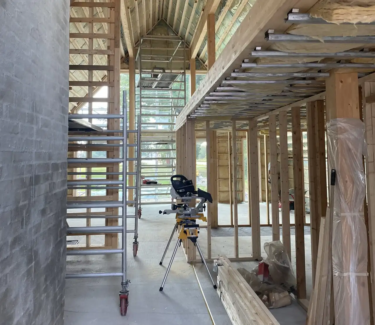 Assistance til igangværende byggeprojekt