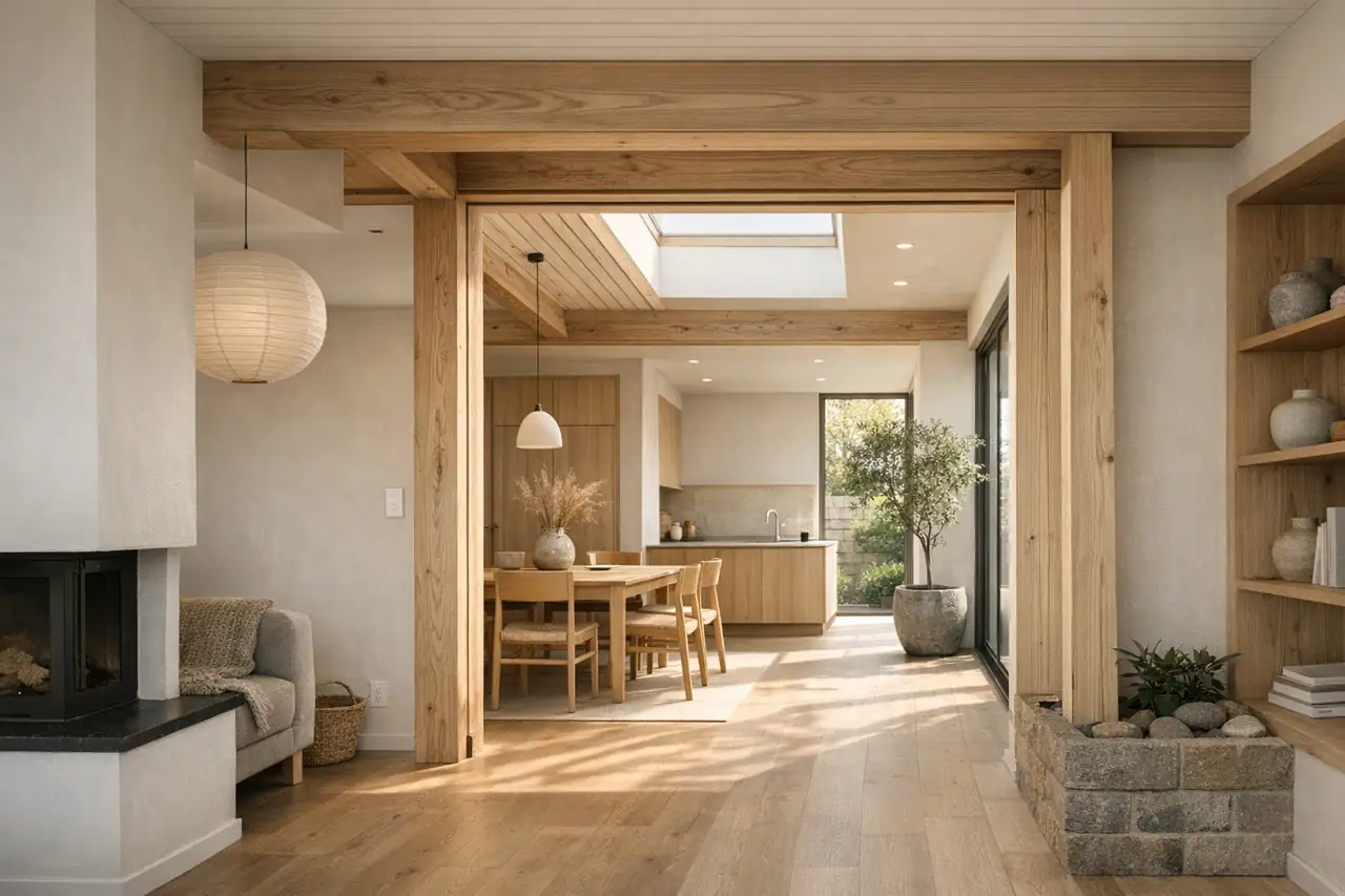 Arkitekttegnet tilbygning i Solrød Strand - billede 2